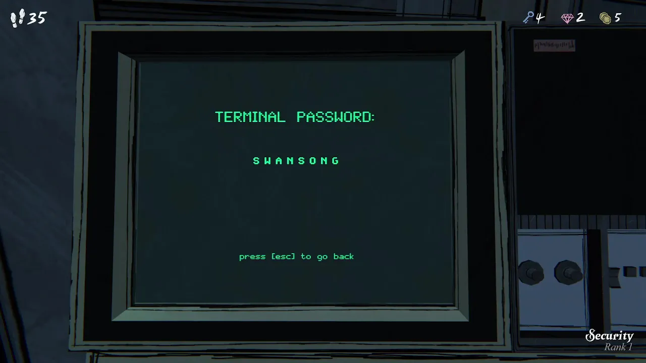 Terminal Password